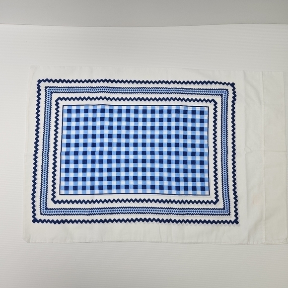 Tastemaker Muslin Pillowcases 2 Cottagecore Vintage Made In USA No Iron Coastal - Picture 5 of 8